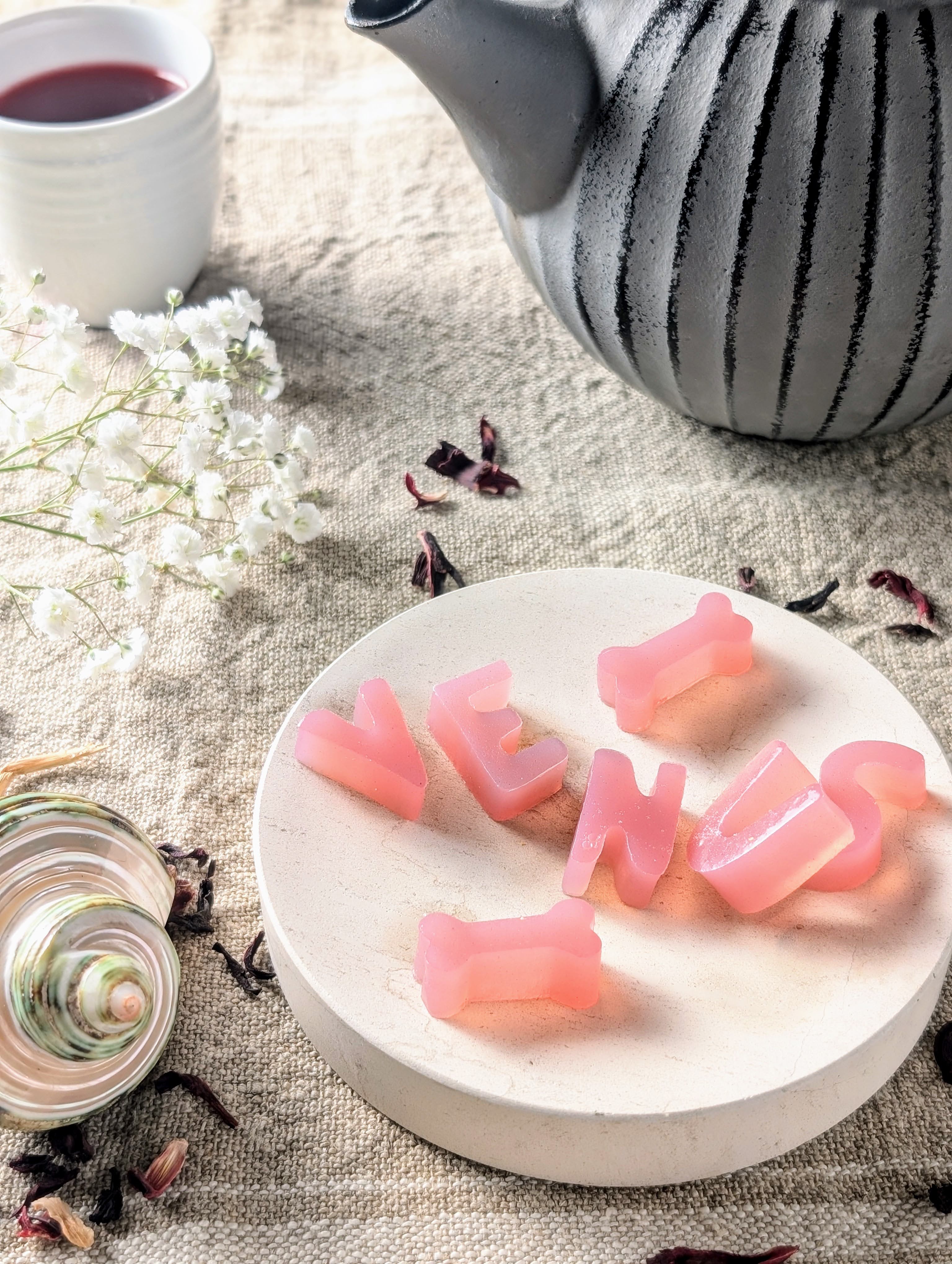 Présentation des gummies saveur poisson